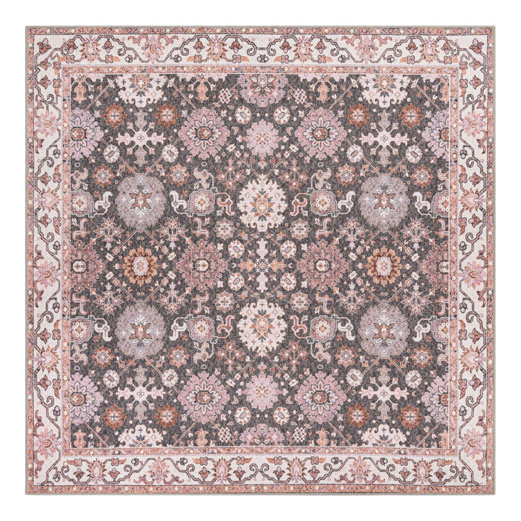 Michella Performance Chenille Floral Indoor Rug