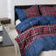 Ensemble de housse de couette 100% coton à carreaux Buffalo-115366998-115366997
