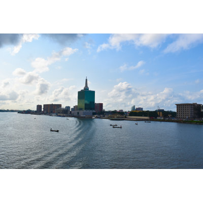 Lagos Nigeria Skyline - Wrapped Canvas Print