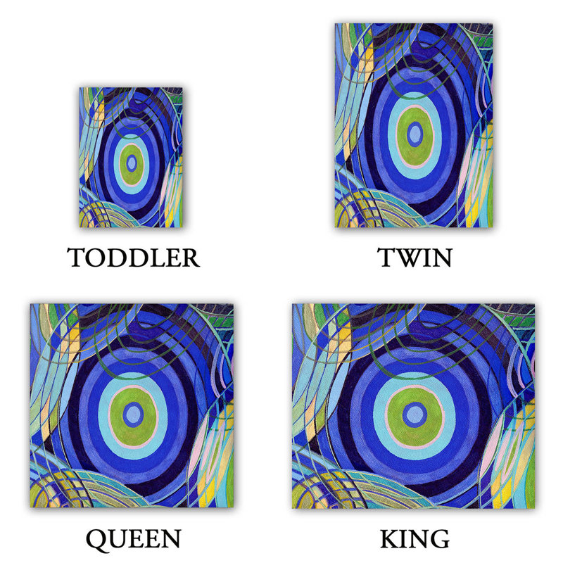 Ensemble de housse de couette en microfibre DiaNoche par Lorien Suarez - Water Series 9