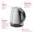 Chefman 1.7 Liter Stainless Steel Electric Kettle