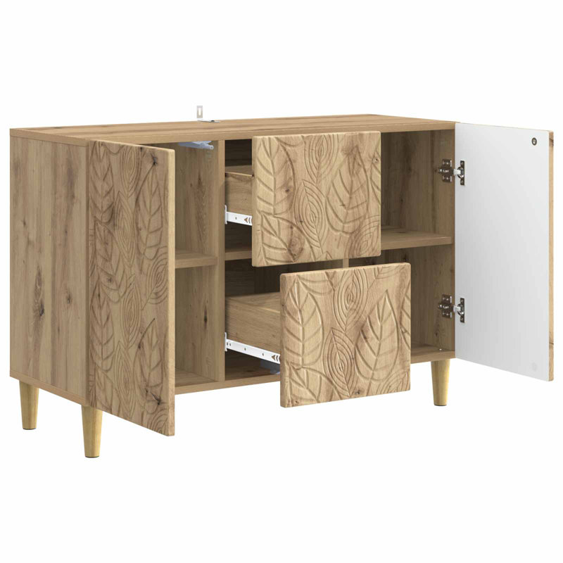 89cm Sideboard, Artisan Oak