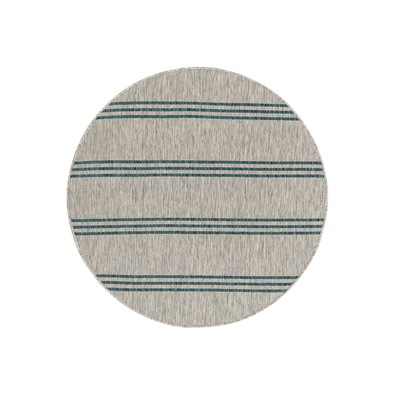 Anguilla Indoor/Outdoor Rug, Round 4'1"