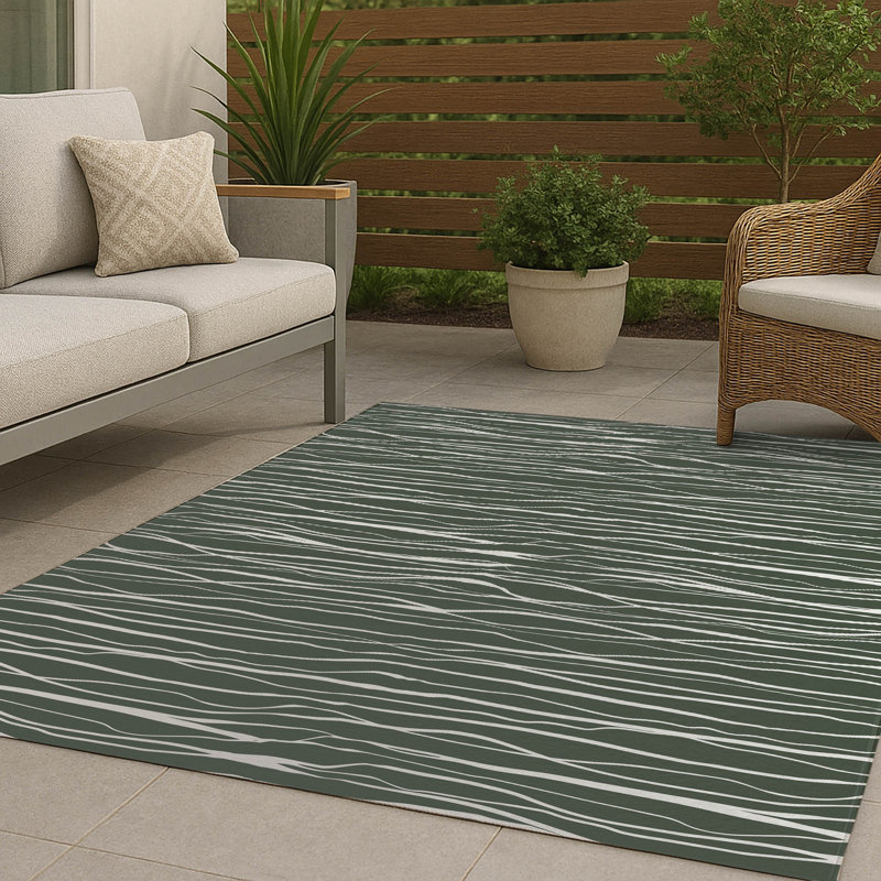 Legions Non-Slip Outdoor Rug, Rectangle 3' x 5'