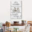 «Travel And Adventure Quotes Life Is A Journey Quote I», reproduction sur toile 3 pièces-102958079