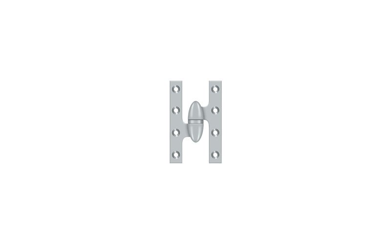 Hinge, Left Hand, Brushed Chrome