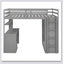 Loft Bed With Drawers,Desk,And Wardrobe-1424634753