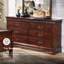 Commode double 6 tiroirs Brandenn