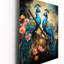Dayamir - Horloge murale surdimensionnée paon-502799368