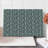 Ambesonne Letters Cutting Board Large Size Cartoon Hand Drawn Alphabet White and Charcoal Grey