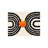 Circular Pattern Bath Rug, 16 X 24