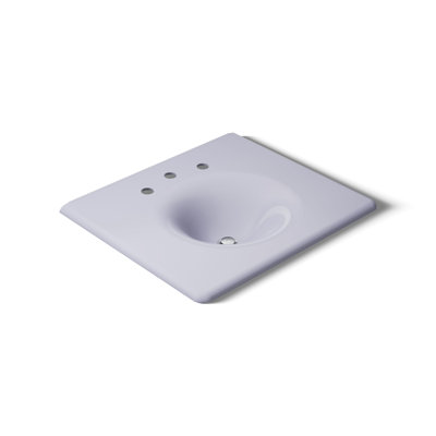 Plateau de meuble-lavabo en fer 25,625 Iron / Impressions
