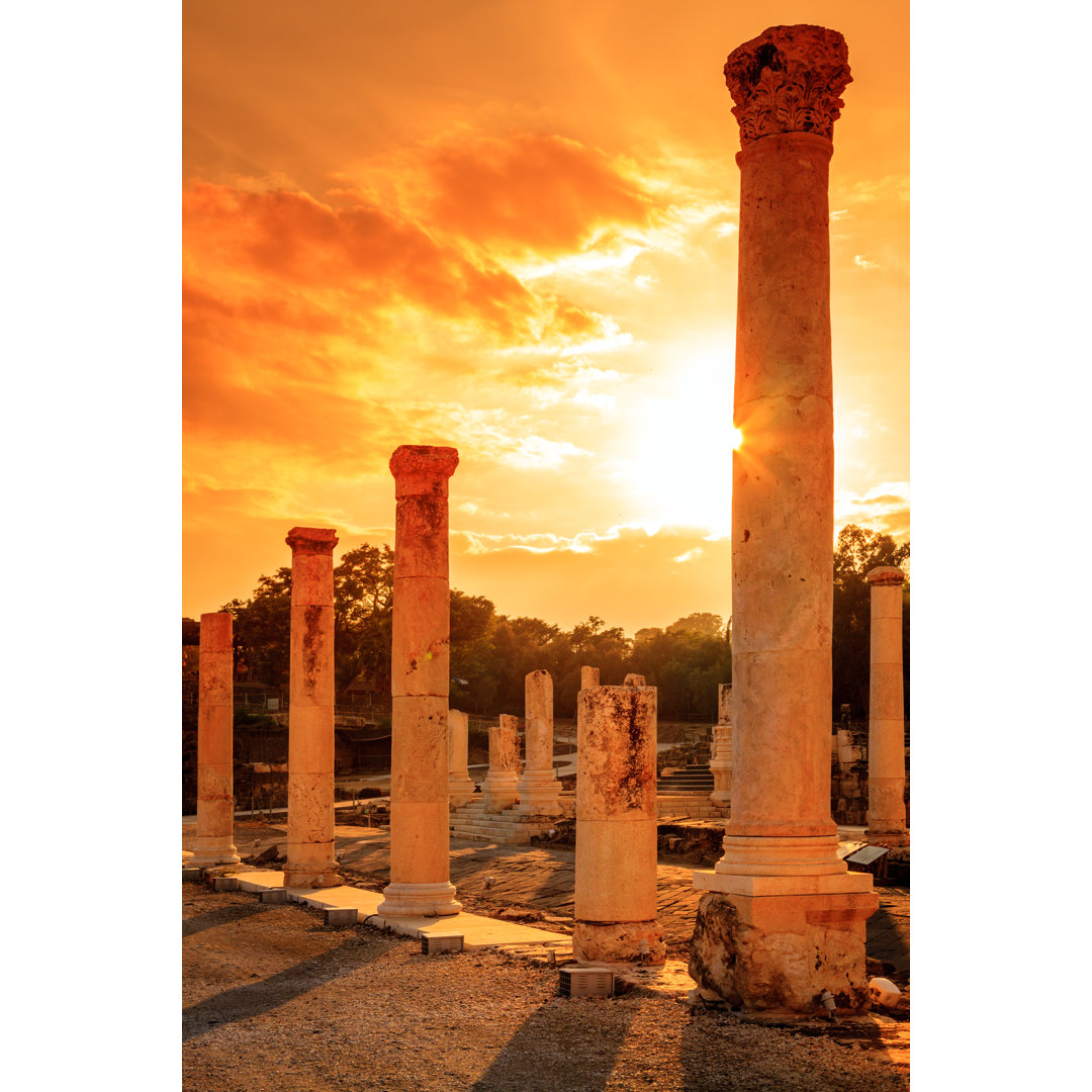 Beit She'An - Kunstdrucke auf Leinwand - Wrapped Canvas