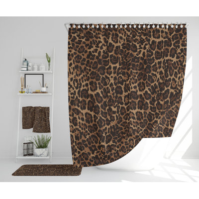 Nedko Polyester Shower Curtain Set