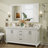Amara Tempered Glass and Aluminum Alloy Framed French Cleat Mounted Wall Mirror-440482513-440482526