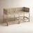 Raye Wicker Woven Accent Bench