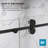 KW04 68 - 72 In. W X 76 In. H Single Sliding Frameless Shower Door With 3/8 In. Clear Glass-101548257