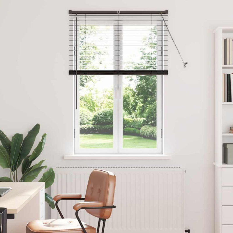 Venetian Blind, 130cm L x 95cm W, Black