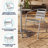 Nannie Heavy Duty Aluminum Commercial Indoor-Outdoor Restaurant Stack Chair with Triple Slat Back