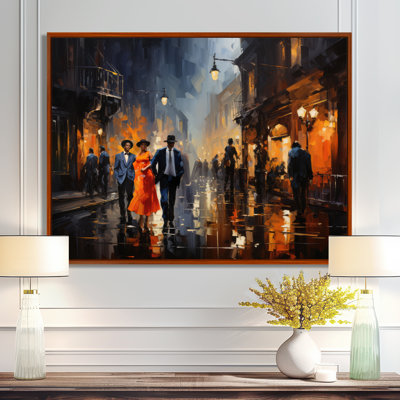«Music In Harlems IV» - reproduction d'art sur toile