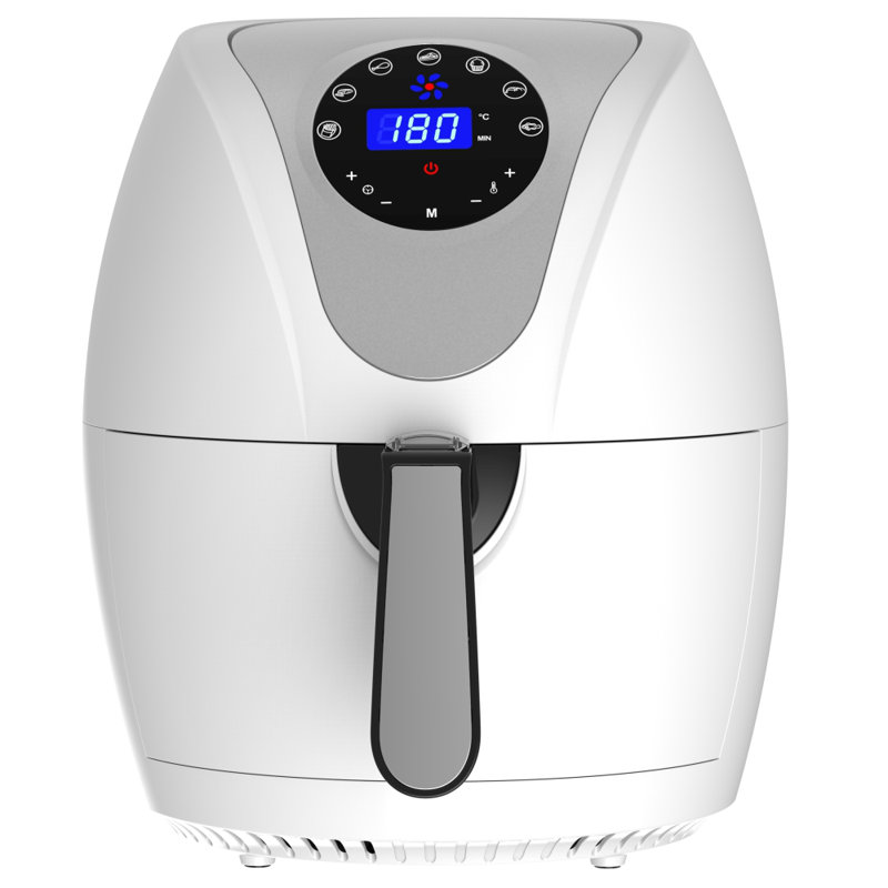 Friteuse à air tactile numérique 3,22 litres Gravitti, Blanc
