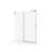 Mylene 72 in. W x 76 in. H Frameless Shower Door with Clear Glass