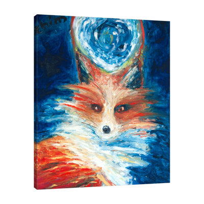 "Fox", toile tendue par Chiara Magni