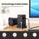 10ft Extension Cord With 12 Ac Multiple Outlets, Surge Protector Power Strip Tower With 5 Usb Ports And Night Light, Passus Power Tower Overload Protection For Home Office Dorm Room Essentials(black) 