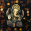 Ganesh, reproduction sur toile
