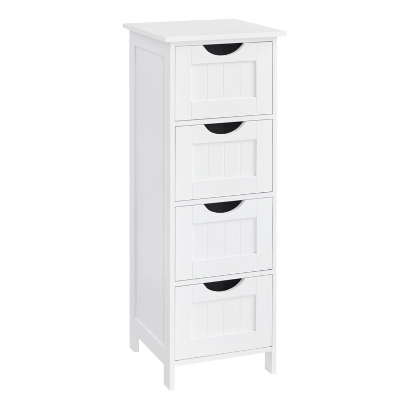 Freestanding Bathroom Cabinet, White