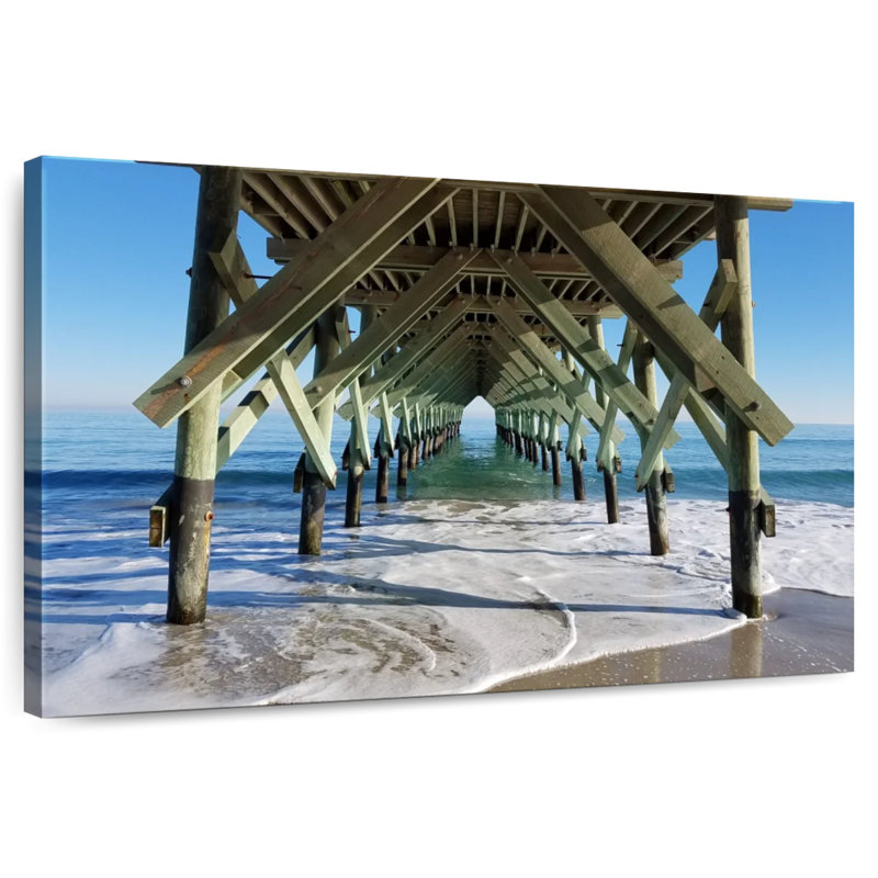 Aletra Under Wrightsville Beach Pier, 8" H x 12" W