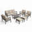 7-Piece All-Weather Conversation Sofa Set