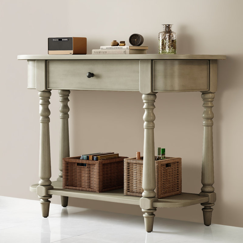 Table d'appoint 36 "pour le couloir, Gris