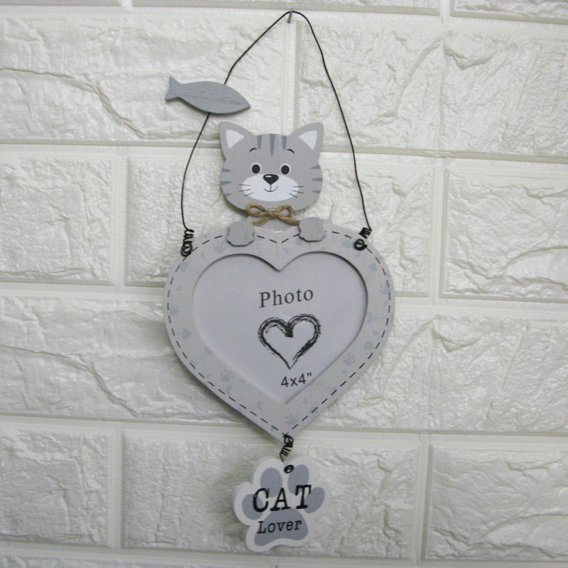 Ching Grey Solid + Manufactured Wood Picture Frame
