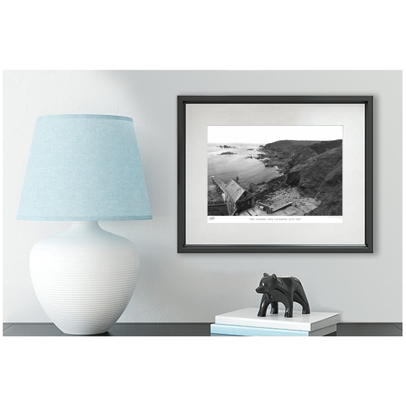 The Lizard, The Lifeboat Slip 1927 by Francis Frith - Single Picture Frame Print, 45cm H x 60cm W x 2.3cm D