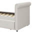 Twin Size Upholstered Daybed, Featuring Drawers-1370598321
