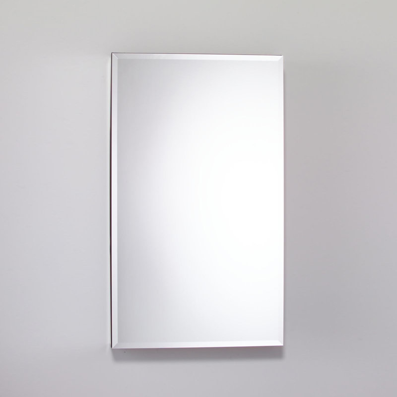 M Series Recessed Framed Medicine Cabinet with 3 Adjustable Shelves, Right, 70" x 19.25" x 6", White