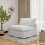 Chaise à housse en mélange de lin-1833062047