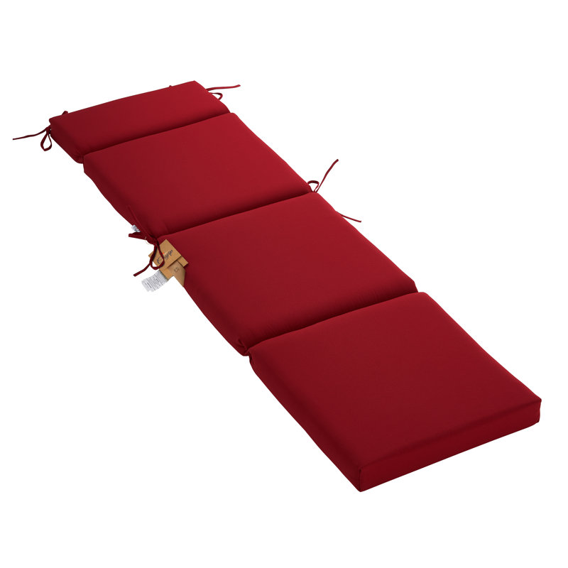 Outdoor 3'' Seat / Back Cushion, Red