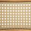 Netro Acacia Wood Dining Chair with Light Brown Wicker