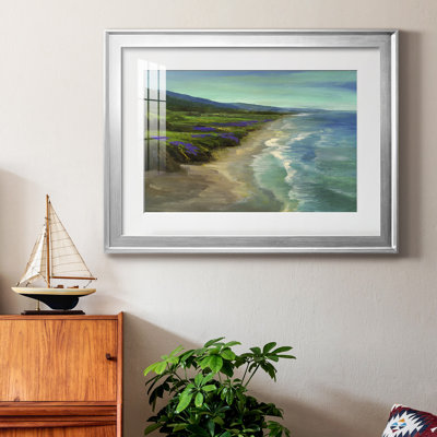 Montara Beach, reproduction encadrée de qualité supérieure - prête à être accrochée