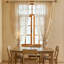 Beige Ruffle Lace Curtains 96 Inch 2 Panels Rod Pocket