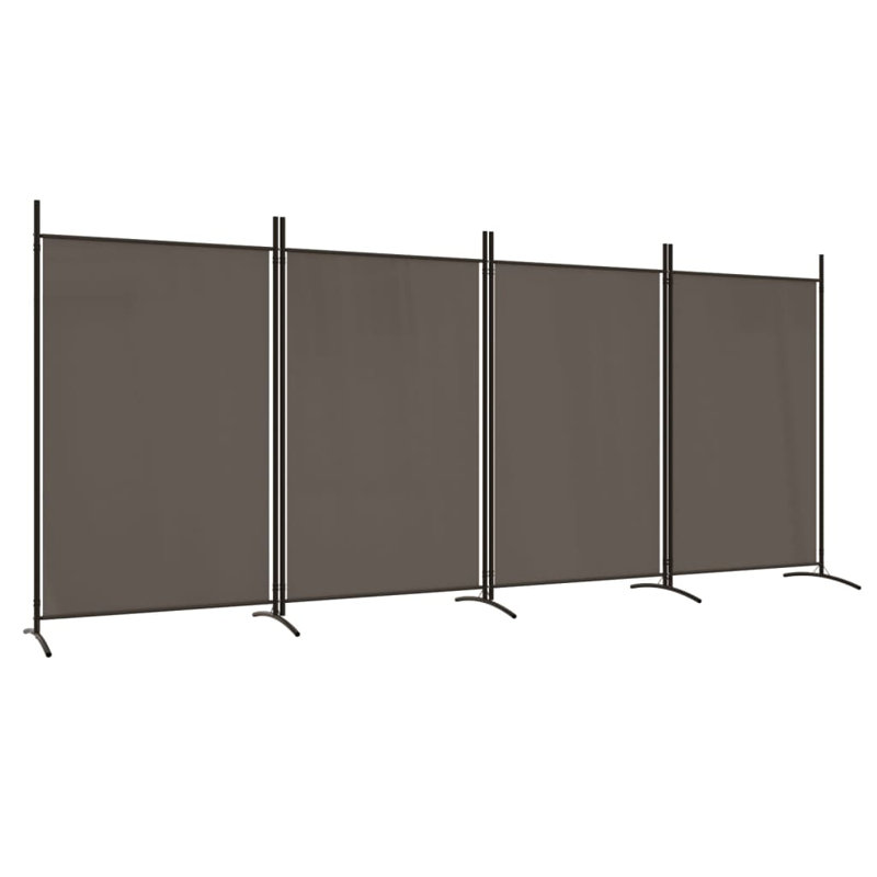 Cloison pliante Alaw H 70,9 po, Anthracite, 4