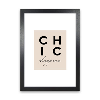 Chic Happens - Print
