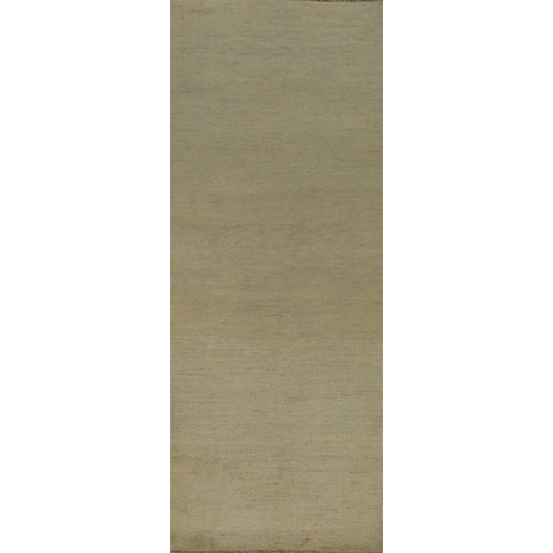 Handmade Gabbeh Oriental Runner Rug 3x9