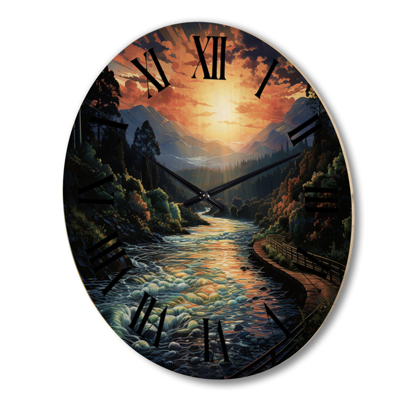 Horloge murale Nahriah, Très grand