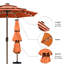 Parasol de marché lumineux 9 pi-581271268