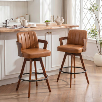 Tabouret de bar pivotant Jarissa