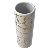 24" Abstract Green & Gold Umbrella Stand