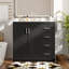 Meuble-lavabo de qualité supérieure avec lavabo en céramique et rangement abondant-199824366-194503668